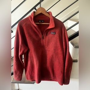 Red XL Patagonia 1/4 Zip